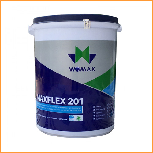 Maxflex 201- Bộ 5kg – Chống thấm hai thành phần gốc xi măng