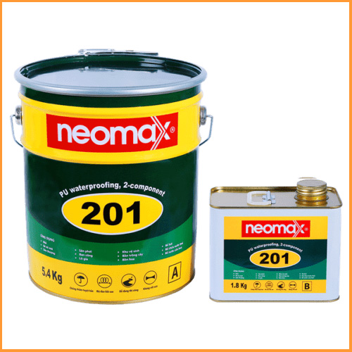 Neomax 201 – Chống thấm gốc Polyurethane 2 thành phần – 7.2kg