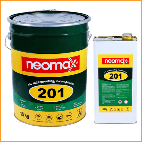 Neomax 201 – Chống thấm gốc Polyurethane 2 thành phần – 20kg