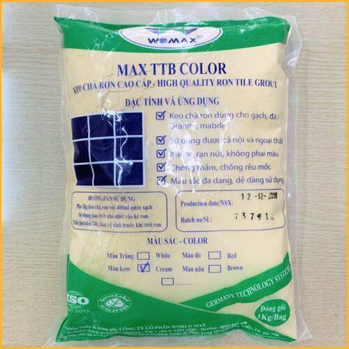 Bột chít mạch Max TTB Grout Màu kem 1kg