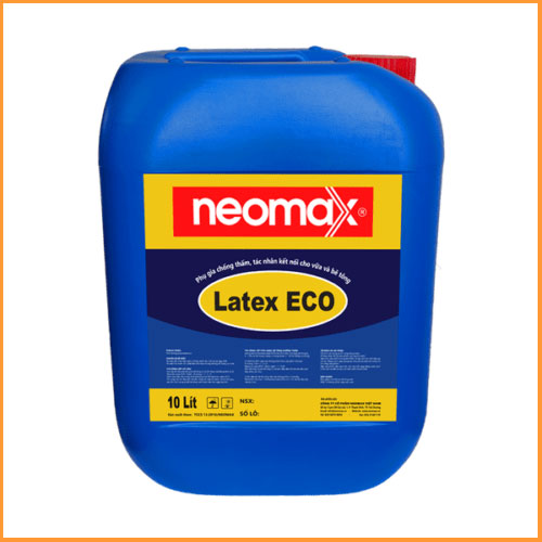 Neomax Latex Eco – Phụ gia chống thấm, tác nhân kết nối cho vữa và bê tông 10L