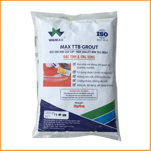 Bột chít mạch Max TTB Grout Trắng 1kg