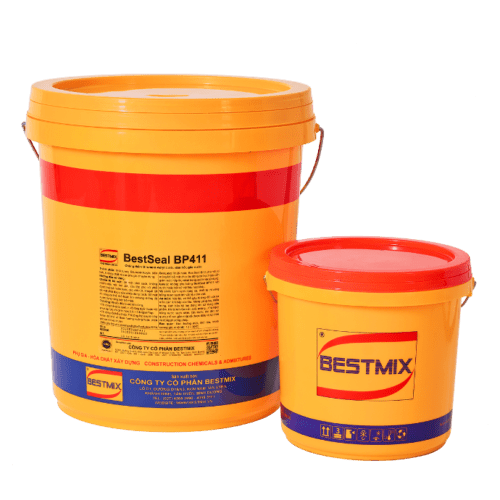 Bestseal BP411 Chống thấm bitument- Acrylic siêu đàn hồi gốc nước 1 thành phần 20kg