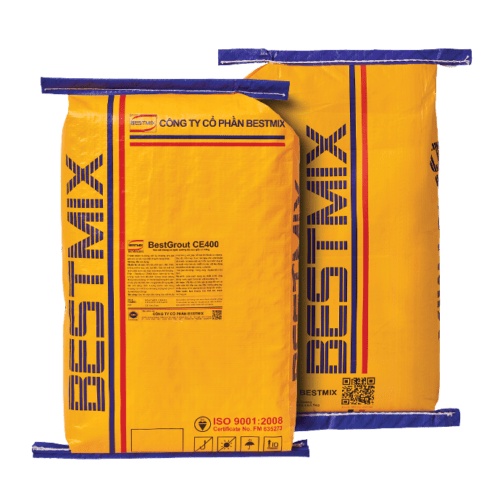 Bestgrout CE400 Vữa rót không co ngót cường độ cao gốc xi măng Mác 400 – bao 25kg