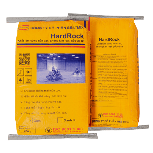 HardRock Bột rắc khô tăng cứng bề mặt sàn (màu xanh) bao 25kg
